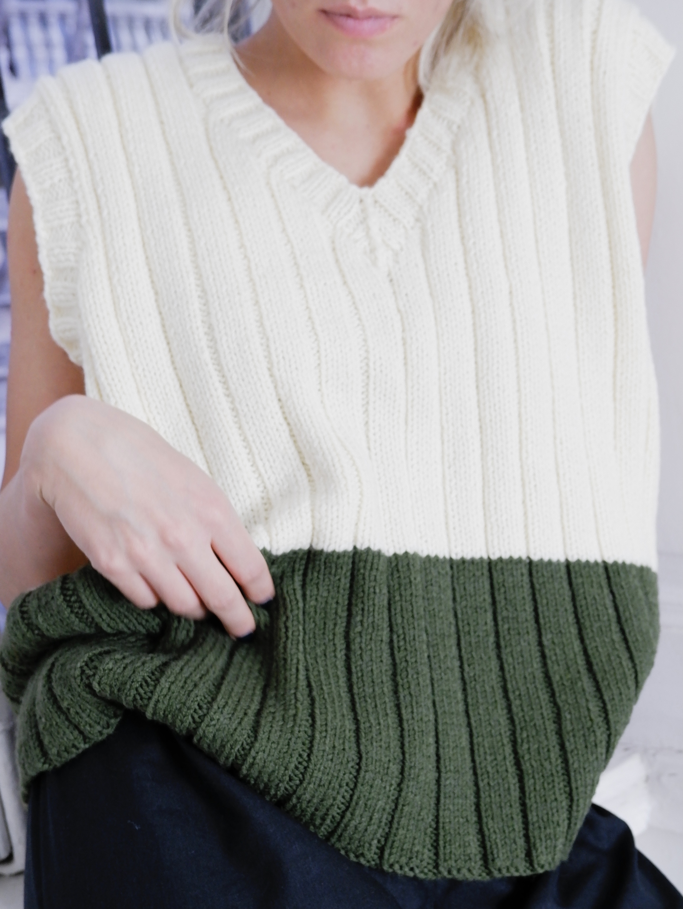 “CABLE-KNIT