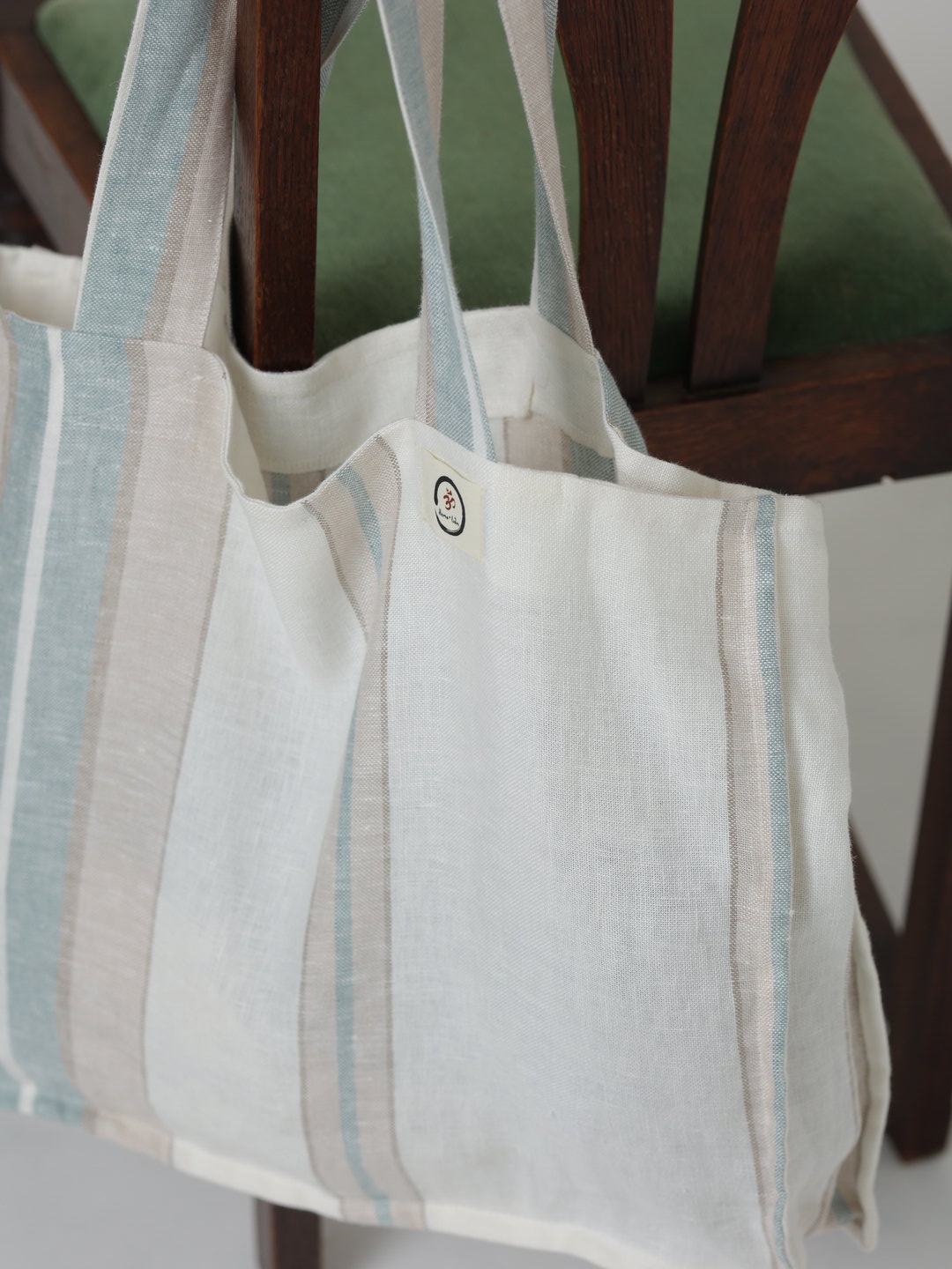 CANVAS BAG WITH STRIPS